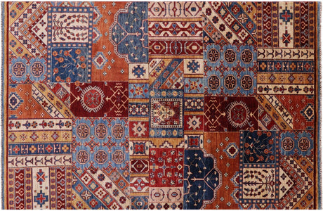 Super Kazak Hand-Knotted Wool Rug - Manhattan Rugs