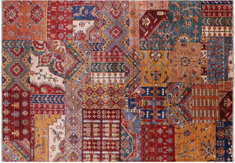 Hand Knotted Super Kazak Wool Rug - Manhattan Rugs