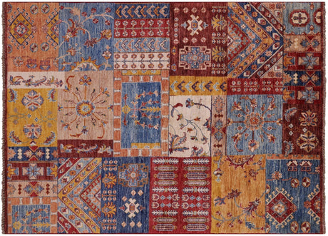 Super Kazak Hand Knotted Wool Rug - Manhattan Rugs