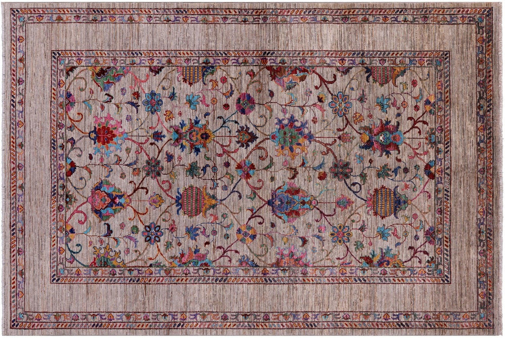 Persian Tabriz Hand Knotted Wool Rug - Manhattan Rugs