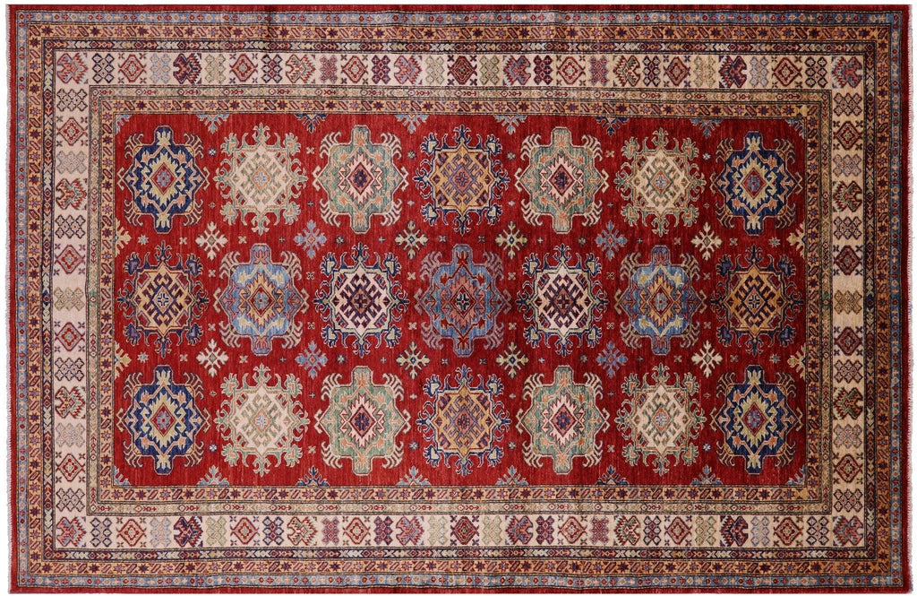Hand-Knotted Super Kazak Wool Rug - Manhattan Rugs