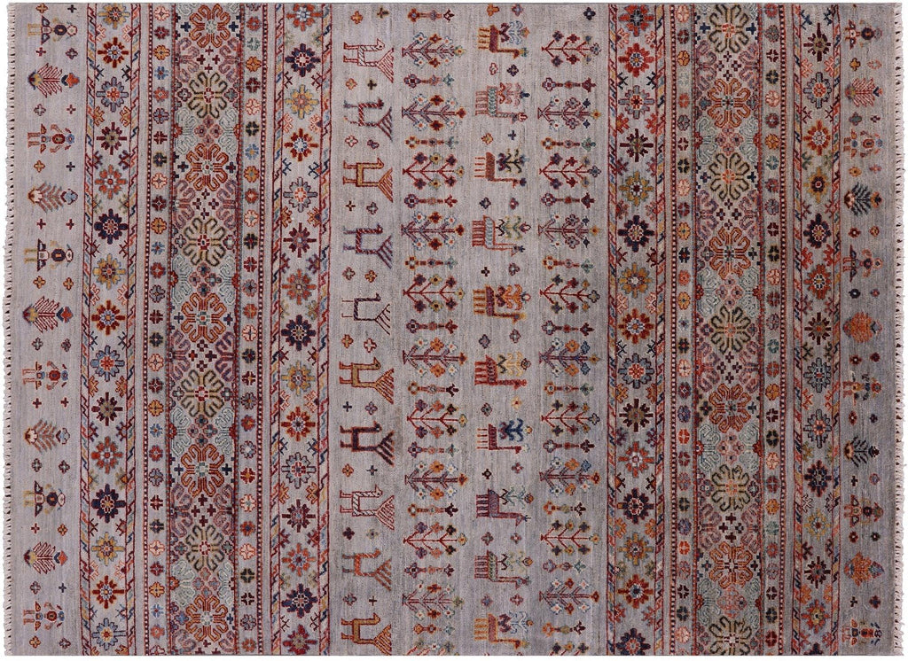 Tribal Persian Gabbeh Handmade Wool Rug - Manhattan Rugs