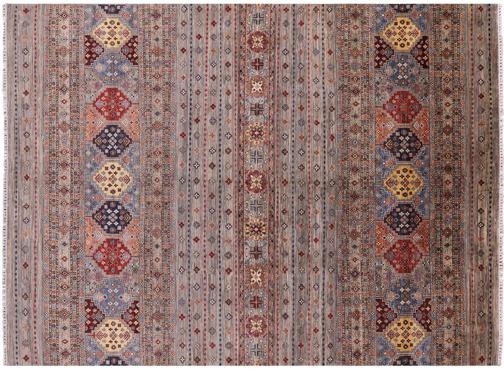 Handmade Khorjin Super Kazak Wool Rug - Manhattan Rugs