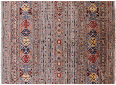 Handmade Khorjin Super Kazak Wool Rug - Manhattan Rugs