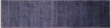Overdyed Full Pile Handmade Wool Runner Rug - Manhattan Rugs