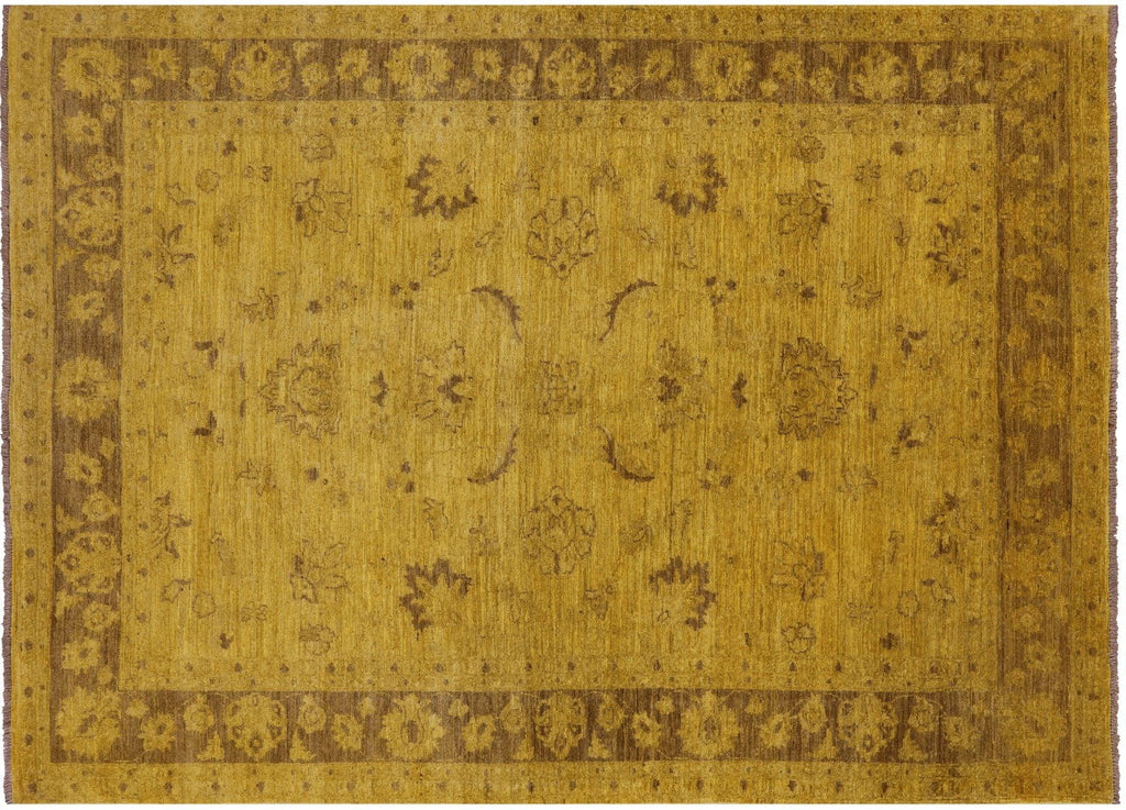 Overdyed Full Pile Handmade Wool Rug - Manhattan Rugs