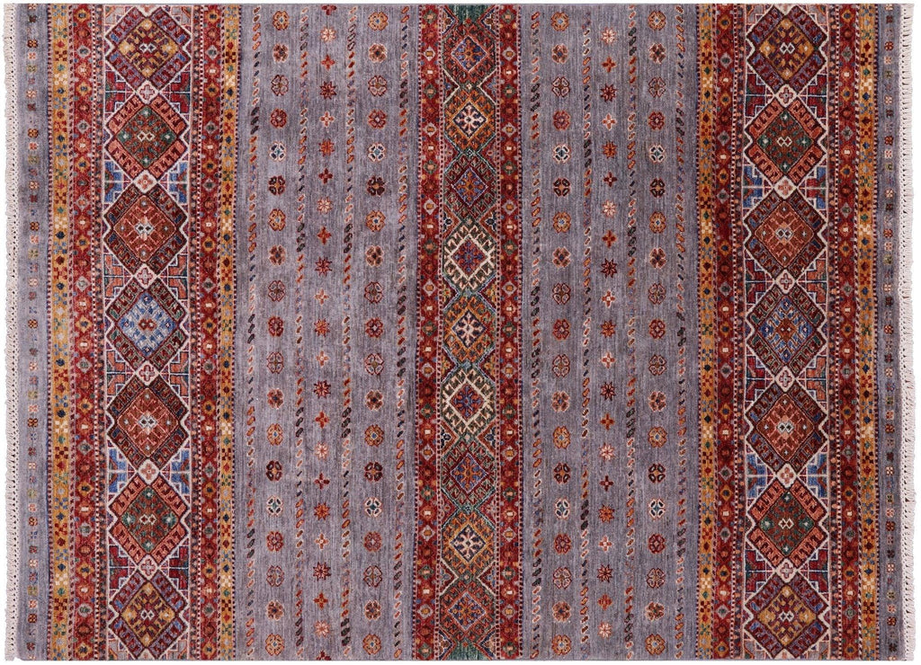 Handmade Khorjin Super Kazak Wool Rug - Manhattan Rugs