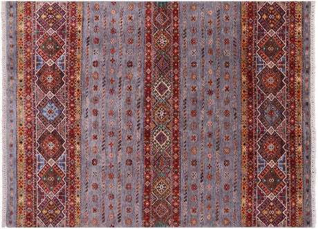 Handmade Khorjin Super Kazak Wool Rug - Manhattan Rugs