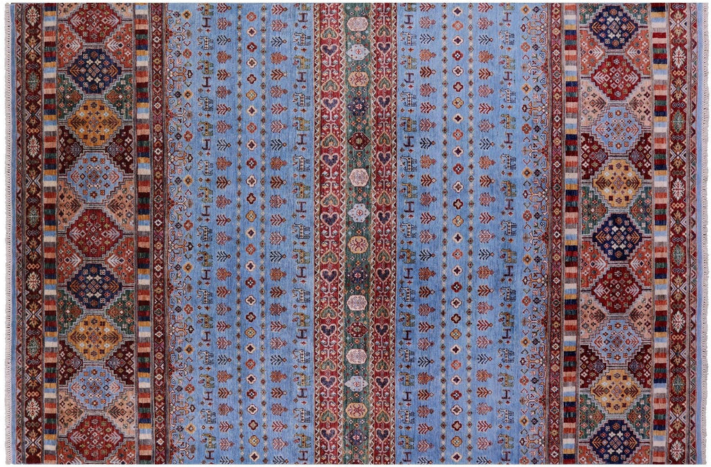 Tribal Persian Gabbeh Hand Knotted Wool Rug - Manhattan Rugs