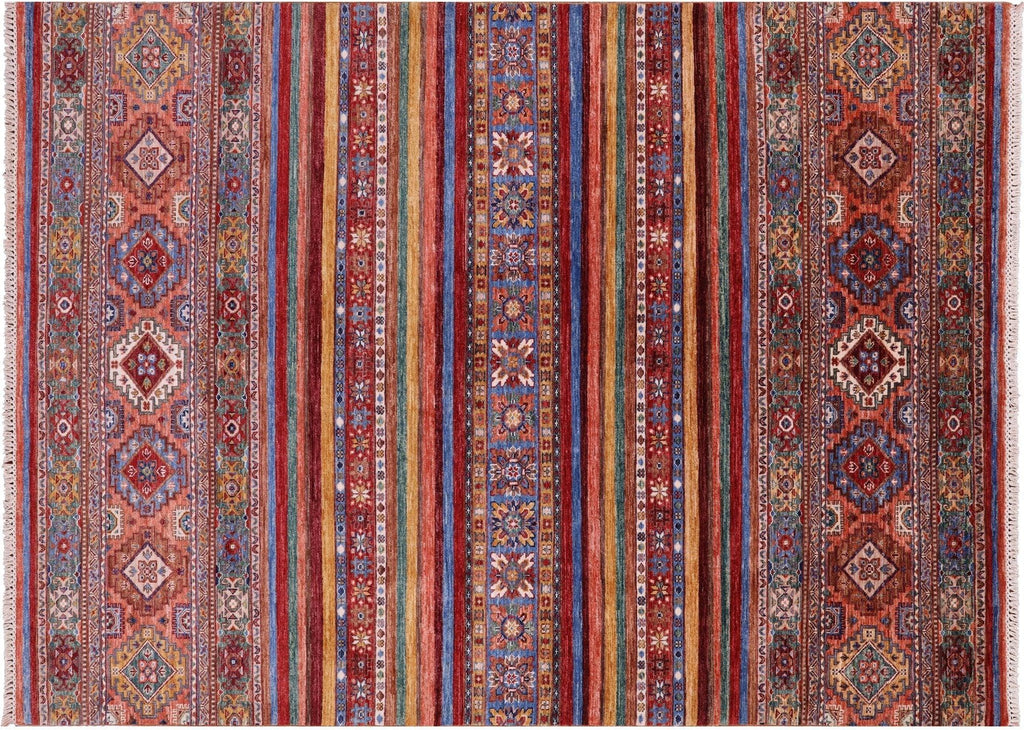 Khorjin Super Kazak Handmade Wool Rug - Manhattan Rugs