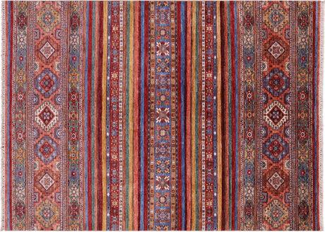 Khorjin Super Kazak Handmade Wool Rug - Manhattan Rugs