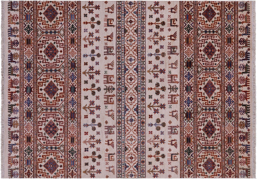 Persian Gabbeh Tribal Handmade Wool Rug - Manhattan Rugs