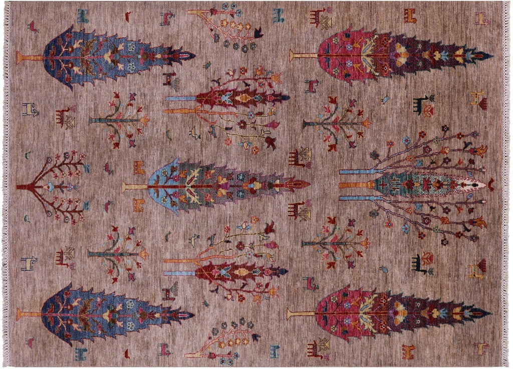 Tribal Persian Gabbeh Handmade Wool Rug - Manhattan Rugs