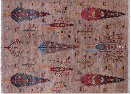 Tribal Persian Gabbeh Handmade Wool Rug - Manhattan Rugs