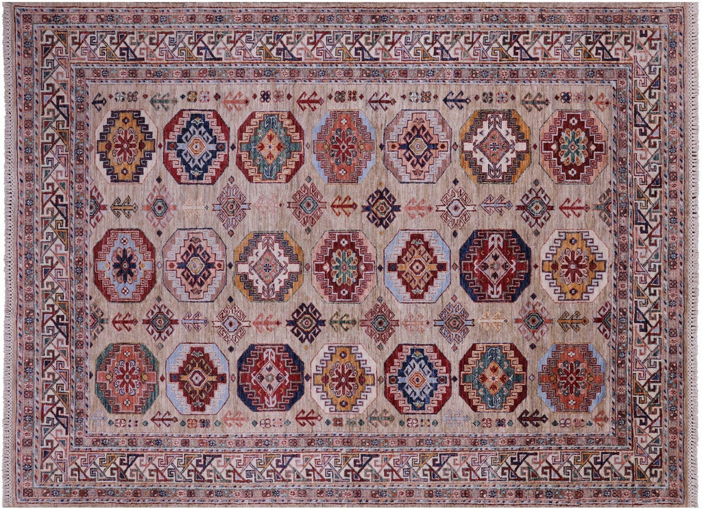 Fine Turkmen Hand-Knotted Wool Rug - Manhattan Rugs