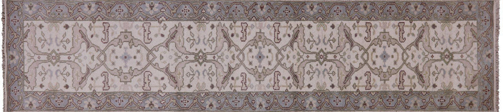 Oushak Handmade Wool Runner Rug - Manhattan Rugs