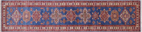 Runner Handmade Super Kazak Wool Rug - Manhattan Rugs