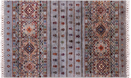 Handmade Khorjin Super Kazak Rug - Manhattan Rugs