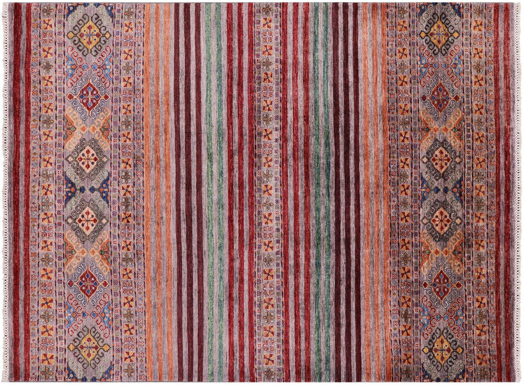 Handmade Super Kazak Khorjin Wool Rug - Manhattan Rugs