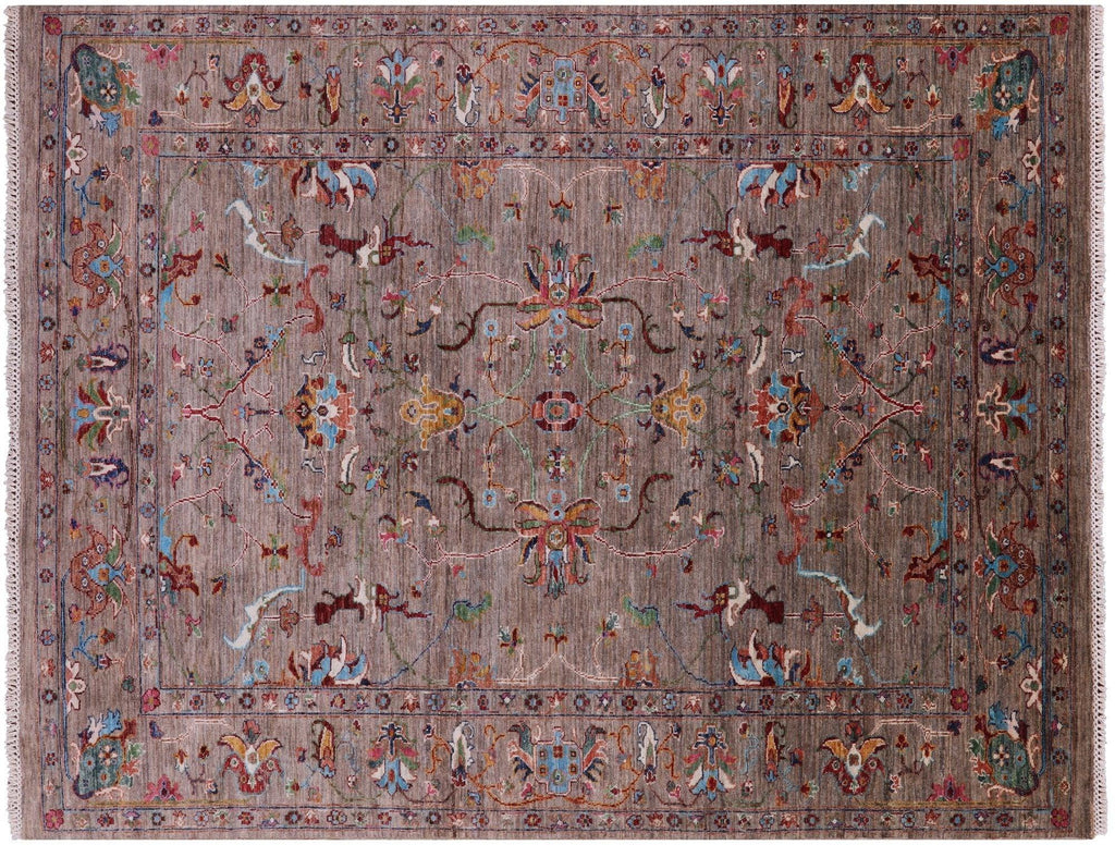 Persian Tabriz Hand Knotted Wool Rug - Manhattan Rugs