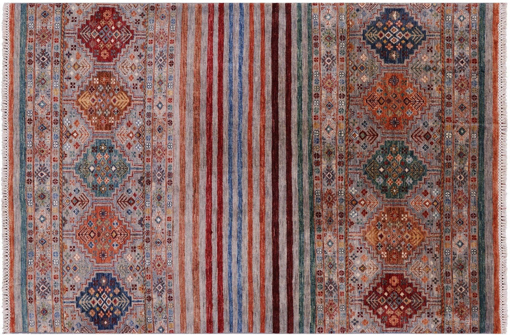Super Kazak Khorjin Handmade Wool Rug - Manhattan Rugs