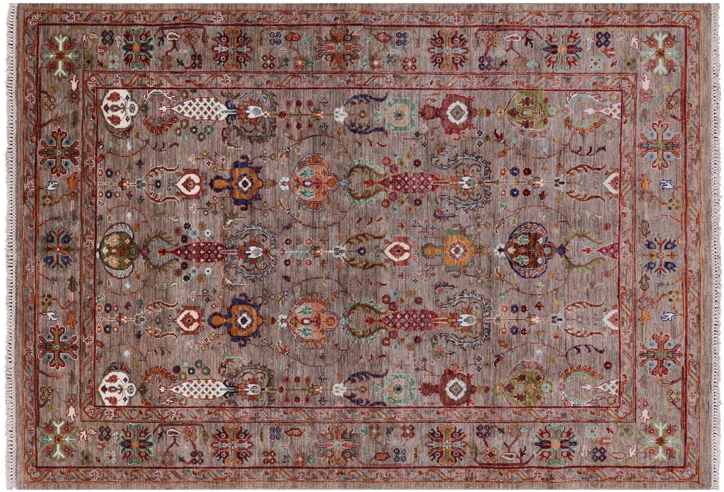 Persian Tabriz Hand Knotted Wool Rug - Manhattan Rugs