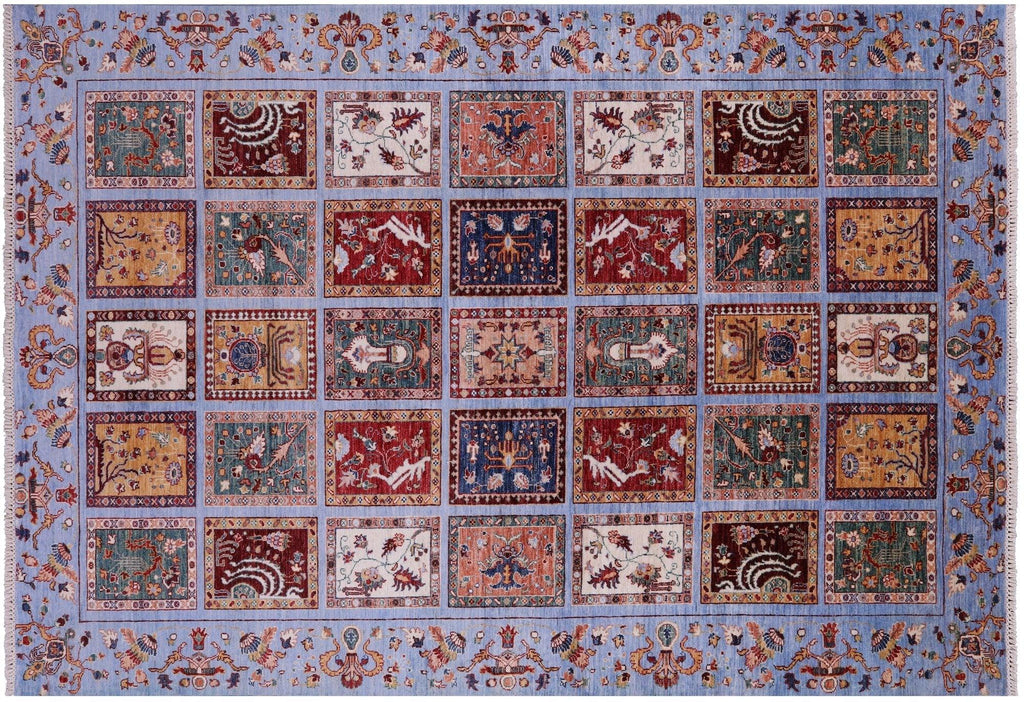 Hand Knotted Persian Garden Design Wool Rug - Manhattan Rugs
