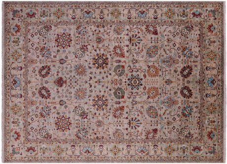 Persian Tabriz Hand Knotted Wool Rug - Manhattan Rugs