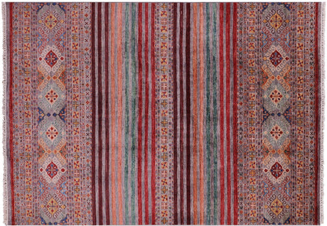 Handmade Khorjin Super Kazak Wool Rug - Manhattan Rugs