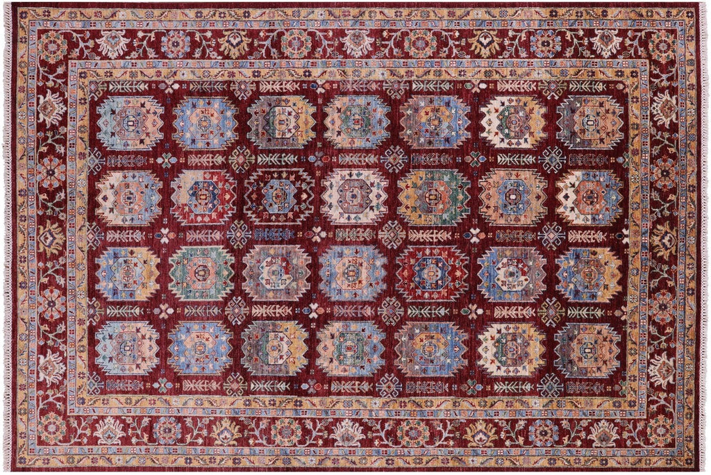 Fine Turkmen Ersari Hand-Knotted Wool Rug - Manhattan Rugs