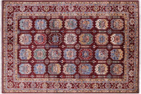 Fine Turkmen Ersari Hand-Knotted Wool Rug - Manhattan Rugs