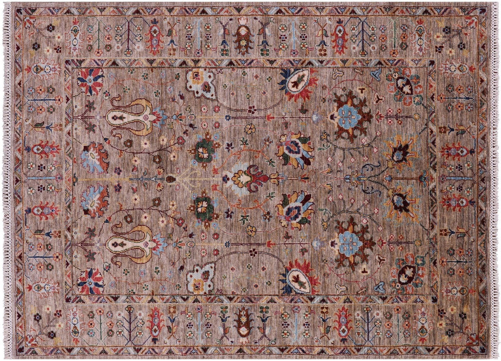 Persian Tabriz Hand Knotted Wool Rug - Manhattan Rugs