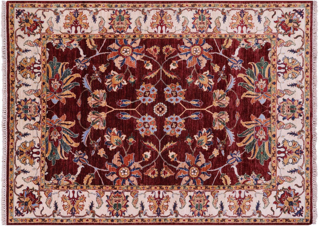 Persian Tabriz Hand Knotted Wool Rug - Manhattan Rugs