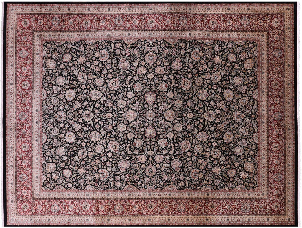 Fine Persian Kashan Handmade Wool Rug - Manhattan Rugs