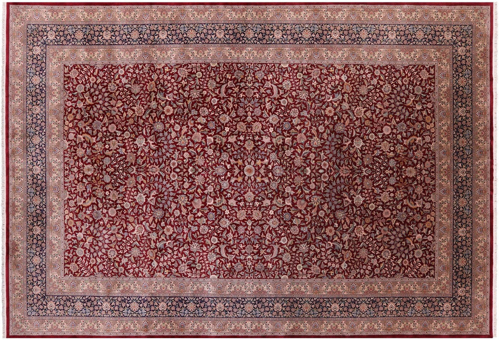 Handmade Fine Persian Tabriz Wool Rug - Manhattan Rugs