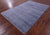 6' 1" X 9' 3" Savannah Grass Hand-Knotted Wool & Silk Rug - Q11391