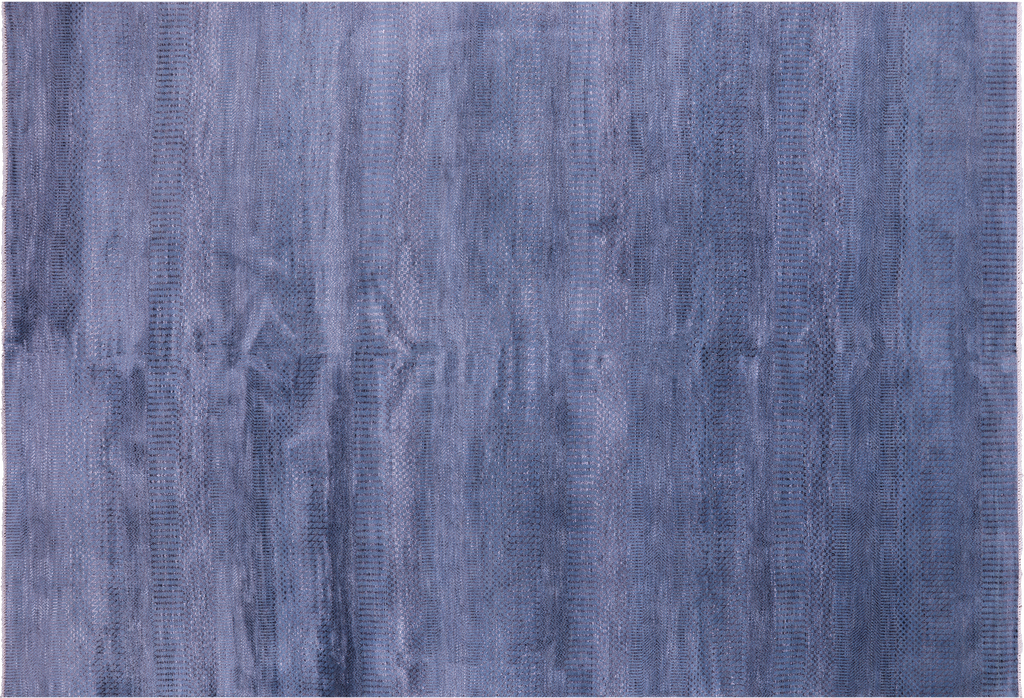 6' 0" X 9' 0" Wool & Silk Savannah Grass Handmade Rug - Q11393