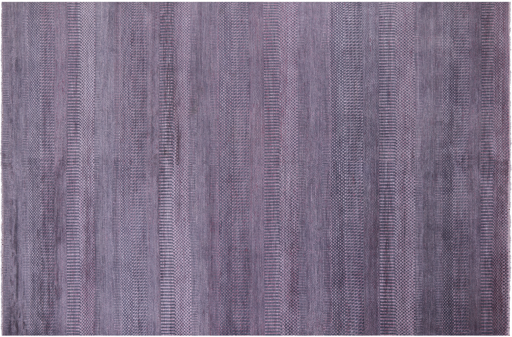 Savannah Grass Wool & Silk Hand Knotted Rug 6' 1" X 9' 4" - Q11399