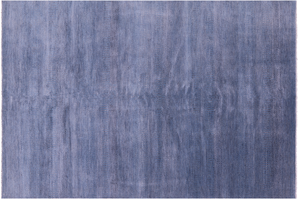 6' 0" X 8' 11" Savannah Grass Wool & Silk Handmade Rug - Q11414