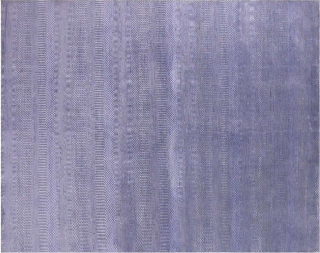 Savannah Grass Wool & Silk Hand-Knotted Rug - Manhattan Rugs