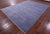 Grey 9' 2" X 12' 4" Savannah Grass Wool & Silk Handmade Rug - Q11443