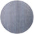 Round Savannah Grass Handmade Wool & Silk Rug - Manhattan Rugs