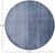 Round Savannah Grass Wool & Silk Handmade Rug - Manhattan Rugs