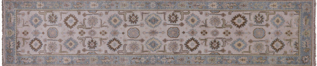 Oushak Handmade Wool Runner Rug - Manhattan Rugs