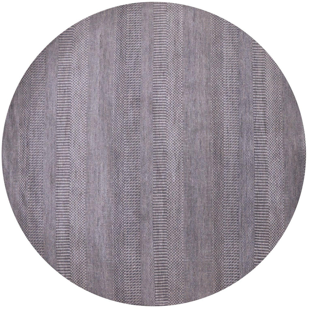 Round Wool & Silk Handmade Savannah Grass Rug - Manhattan Rugs