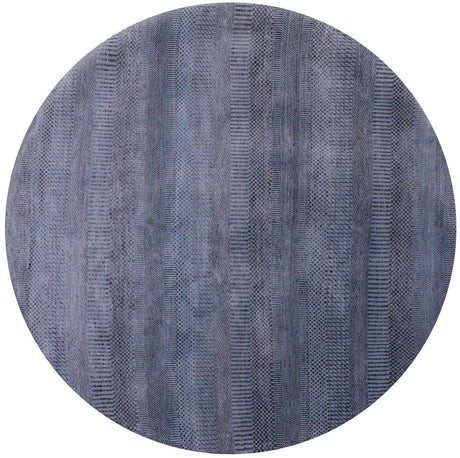 Round Handmade Wool & Silk Savannah Grass Rug - Manhattan Rugs