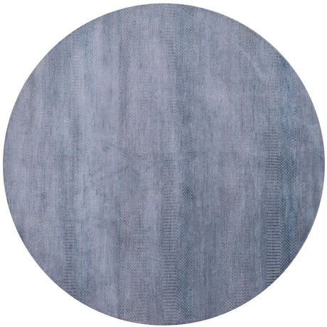 Round Handmade Wool & Silk Savannah Grass Rug - Manhattan Rugs
