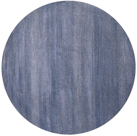 Round Handmade Wool & Silk Savannah Grass Rug - Manhattan Rugs