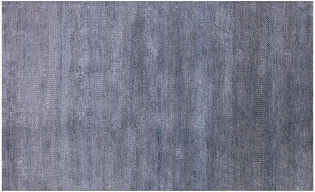 Savannah Grass Wool & Silk Hand-Knotted Rug - Manhattan Rugs