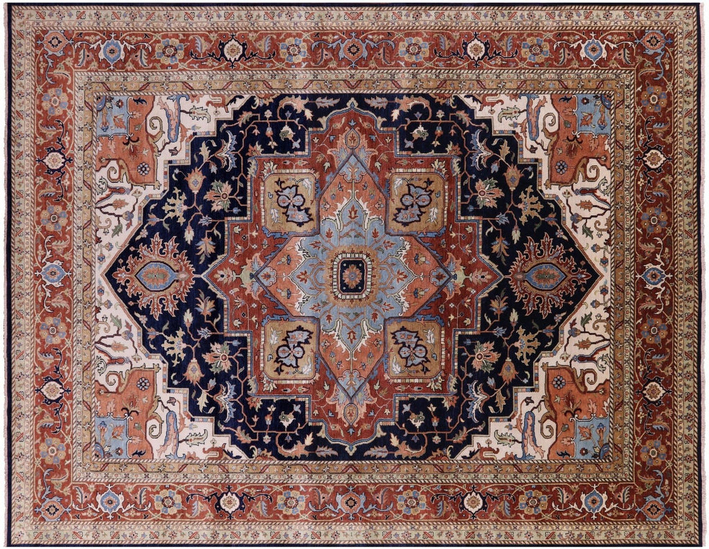 Heriz Serapi Handmade Wool Rug - Manhattan Rugs
